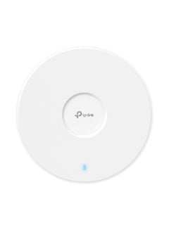 TP-LINK EAP723 BE3600 Ceiling Mount Wi-Fi 7 Access Point, Dual-Band 2882 Mbps (5 GHz) + 688 Mbps (2.4 GHz), 1× 2.5G Ethernet Port, 250+ Clients, Seamless Roaming, MU-MIMO, Mesh, 160 MHz Bandwidth, OFDMA, Captive Portal, WPA3, PoE/12V DC Power, Centralized Management, Ceiling/Wall Mount Kit Included White  - Image 1