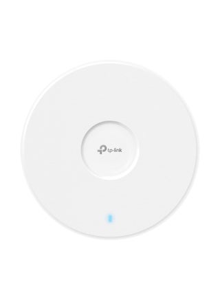 EAP723 BE3600 Ceiling Mount Wi-Fi 7 Access Point, Dual-Band 2882 Mbps (5 GHz) + 688 Mbps (2.4 GHz), 1× 2.5G Ethernet Port, 250+ Clients, Seamless Roaming, MU-MIMO, Mesh, 160 MHz Bandwidth, OFDMA, Captive Portal, WPA3, PoE/12V DC Power, Centralized Management, Ceiling/Wall Mount Kit Included White - pnsku/N70157969V/45/_/1740744982/c9eec2e5-31c0-42ce-b10a-cfd1de389dc6