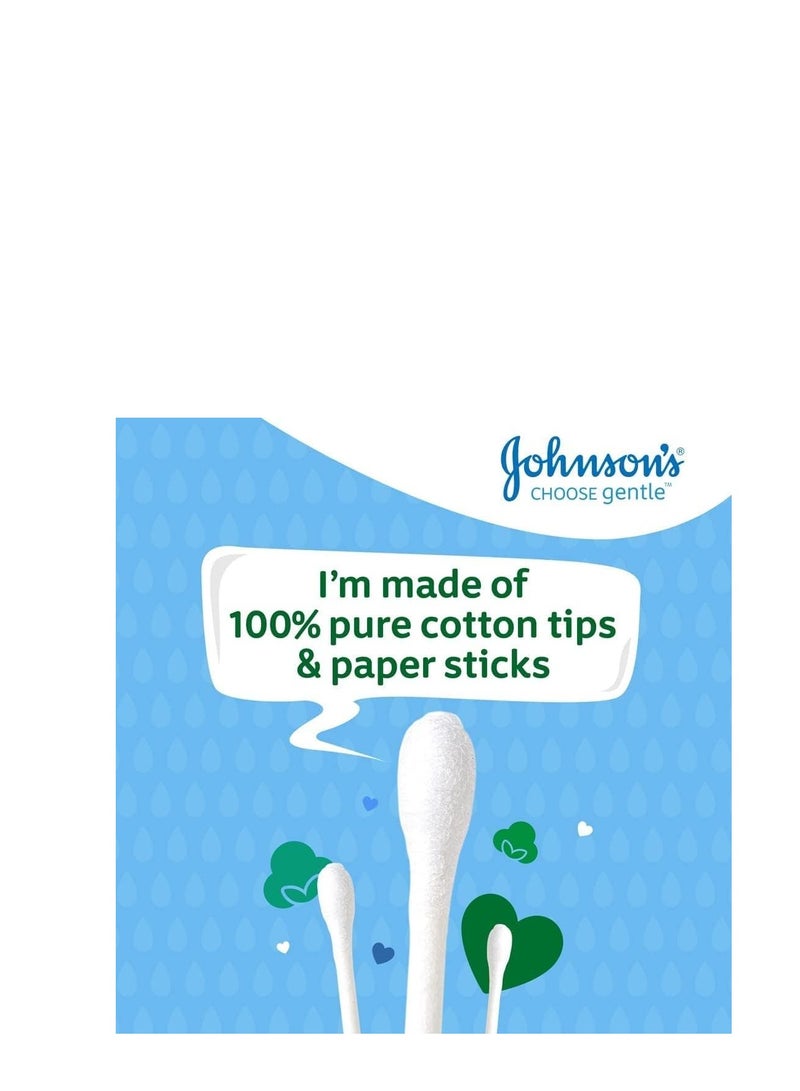 جونسون 400-Piece Baby Cotton Buds (2 Packs Of 200)  - Image 4