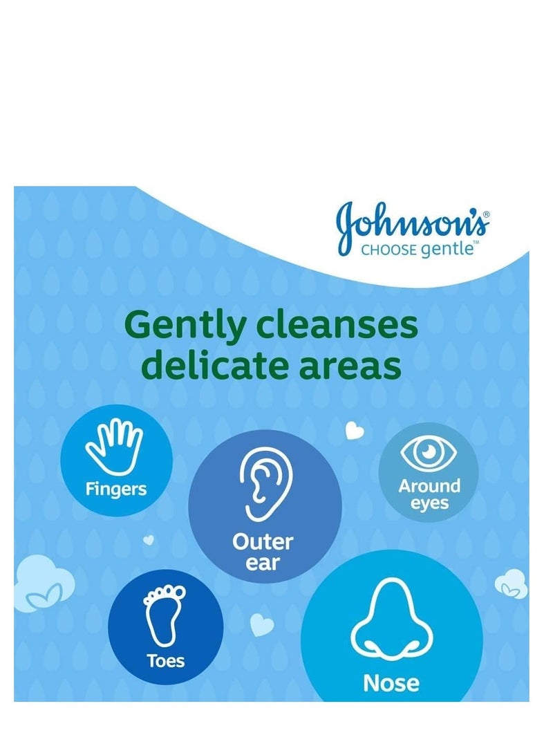 Johnson's - 800-Piece Baby Cotton Buds (4 Packs Of 200) - Image 1