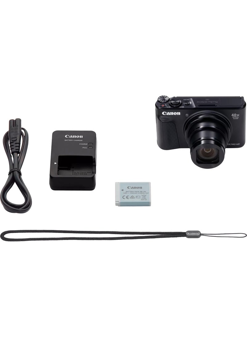 كانون - Power Shot SX740 HS Lite Black - Image 1