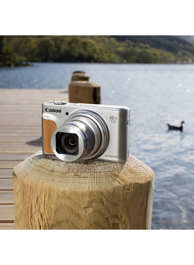 Power Shot SX740 HS Lite Silver