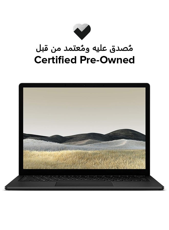 Microsoft Certified Pre Owned - Surface Laptop With 13-Inch Full HD  Display,Intel Core i5-1035G7 Processor/Hexa Core/10th Gen/8GB RAM/512GB SSD/Windows 10 Home English Black  - Image 1