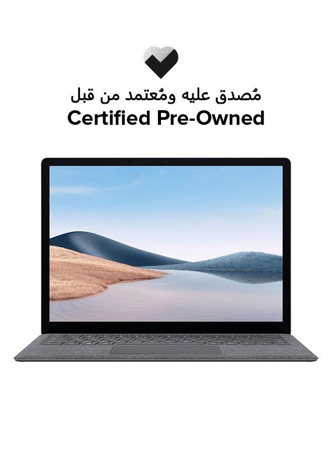 Microsoft Certified Pre Owned - Surface Laptop With 13-Inch Full HD  Display,Intel Core i5-1135G7 Processor/Hexa Core/11th Gen/8GB RAM/256GB SSD/Windows 10 Home English Silver  - Image 1