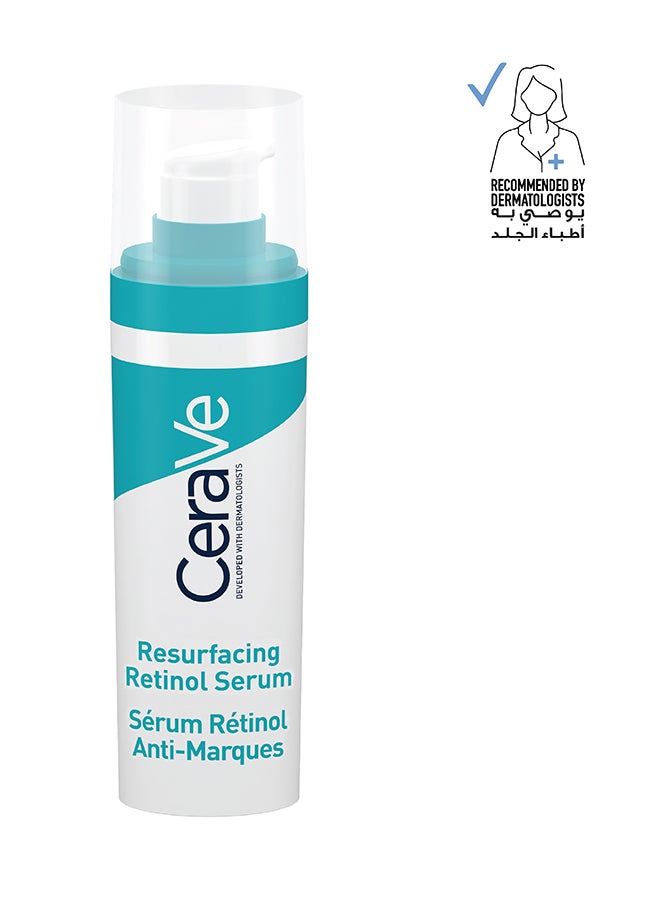 CeraVe - Resurfacing Retinol Serum To Reduce The Appearance Of Post-Acne Marks And Pores With Retinol, Licorice Root Extract & Niacinamide 30ml - Image 1