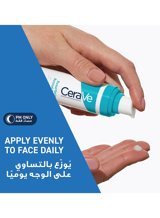 CeraVe - Resurfacing Retinol Serum To Reduce The Appearance Of Post-Acne Marks And Pores With Retinol, Licorice Root Extract & Niacinamide 30ml - Image 1