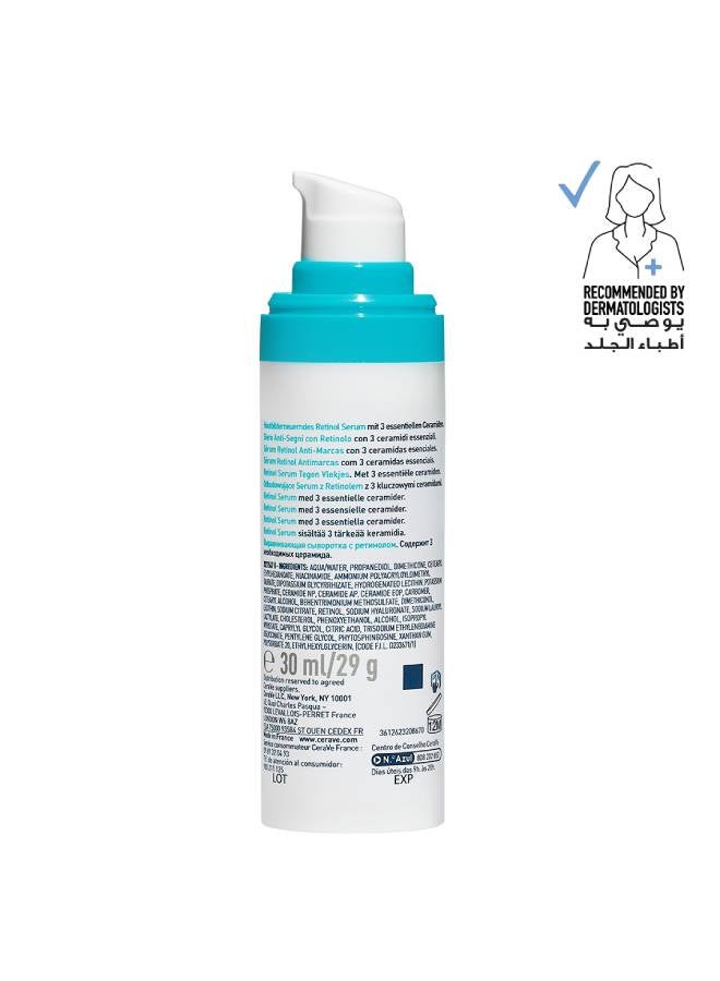 Resurfacing Retinol Serum To Reduce The Appearance Of Post-Acne Marks And Pores With Retinol, Licorice Root Extract & Niacinamide 30ml