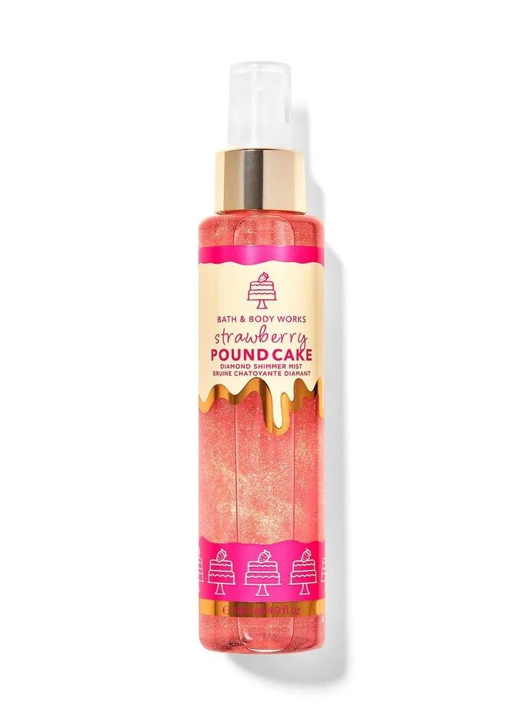 Strawberry Pound Cake Diamond Shimmer Mist - 145mlml - pnsku/N70158023V/45/_/1740732461/b91016c9-c152-4c07-8b51-3e6e03709a16