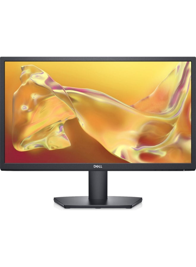 DELL 22" Inch (55.88 cm) FHD Monitor (1920x1080) Pixels, 60Hz Refresh, 8ms (Fast) Response Time, VA Panel, Brightness 250 cd/m², Contrast Ratio 3000:1, Ports: 1 x HDMI 1 x VGA, Adjst Tilt - SE2225H | Black  - Image 1