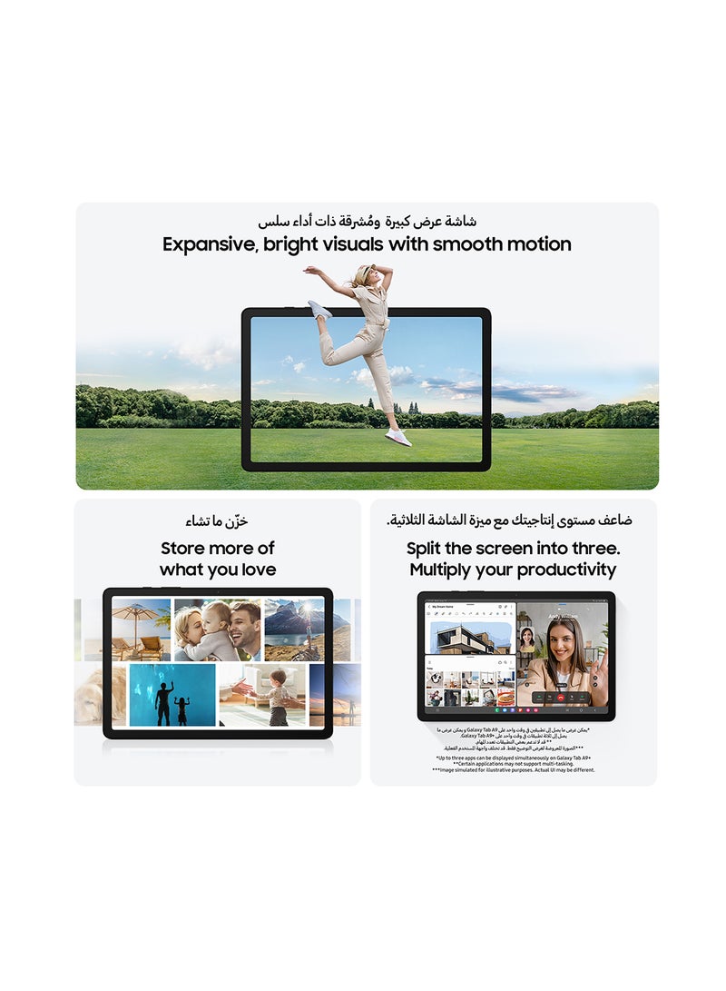 Samsung Renewed  - 8.7 Inch Galaxy Tab A9 64GB Navy With Wi-Fi - Middle East Version - Image 5