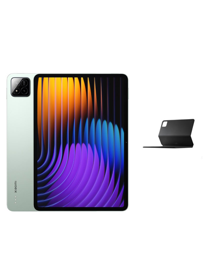 شاومي باد 7 برو 11.2 بوصة أخضر 12 جيجابايت رام 512 جيجابايت واي فاي مع حزمة لوحة المفاتيح - النسخة العالمية - Image 1
