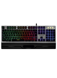 ميكرو ديجيت 104 Keys Gaming Keyboard is Stylish, RGB LED Backlight, Light Weight, Smooth and Suspended Touch keys multicolour  - Image 1