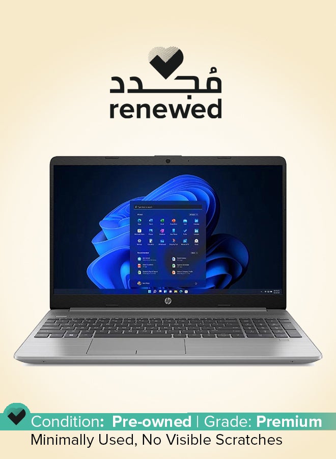 HP Renewed - 255 G9 Laptop With 15.6-Inch Full HD (1920x1080) Display, AMD Ryzen 5-5625U Processor/16GB RAM/512GB SSD/AMD Radeon Graphics/DOS(Without Windows)/ English/Arabic Asteroid Silver - Image 1