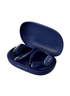 Philips Bluetooth headphones, bone conduction Bluetooth headphones, concept not in-ear open style, true wireless ear hanging style, ear clip type sports running long battery life game call noise reduction, TAT5739 Blue 