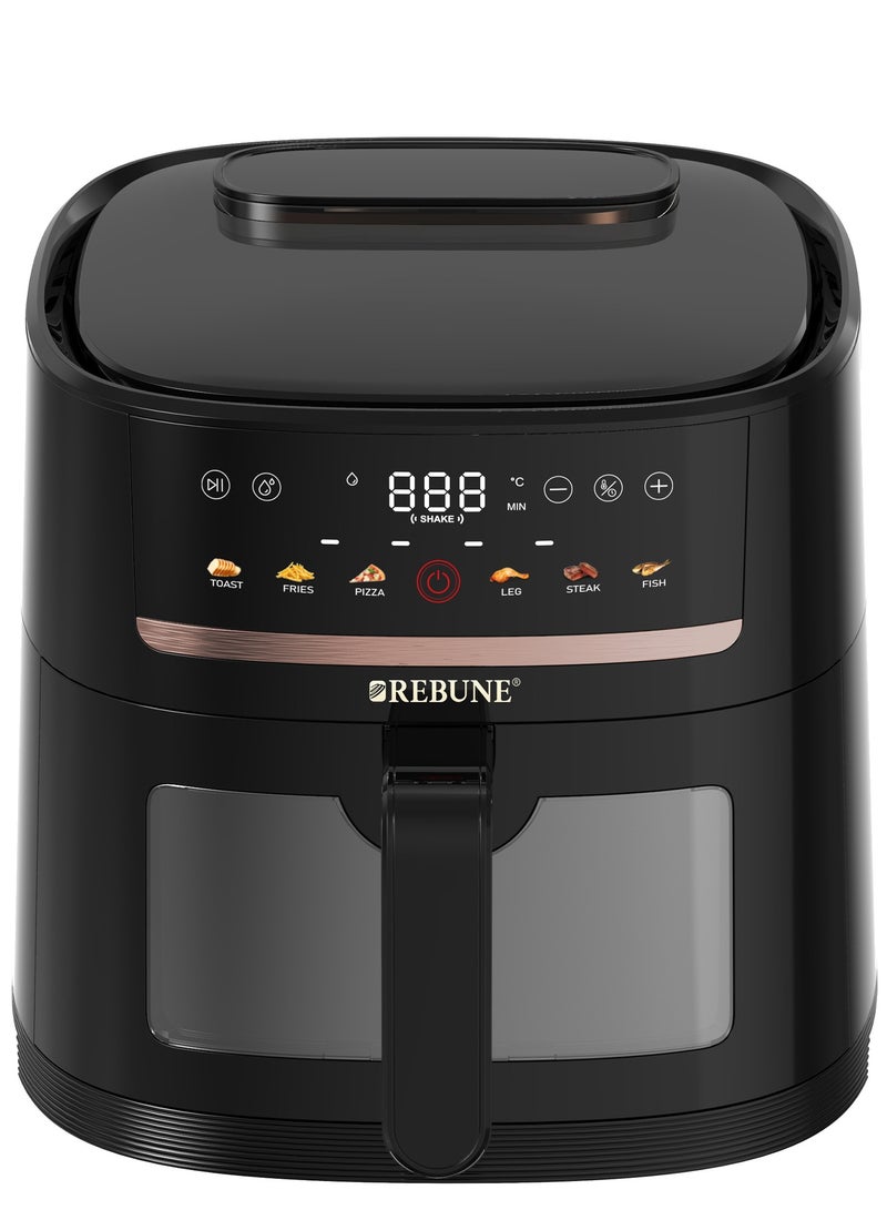 ريبون قلاية هوائية – استمتع بطعام صحي بقرمشة مثالية! 6 L 1500 W RE-11-069 - Image 1