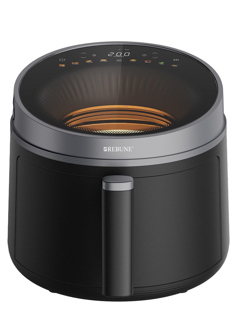 ريبون قلاية هوائية بدون شفرات – لتحضير وجبات شهية وصحية 5 L 1500 W RE-11-071 - Image 1