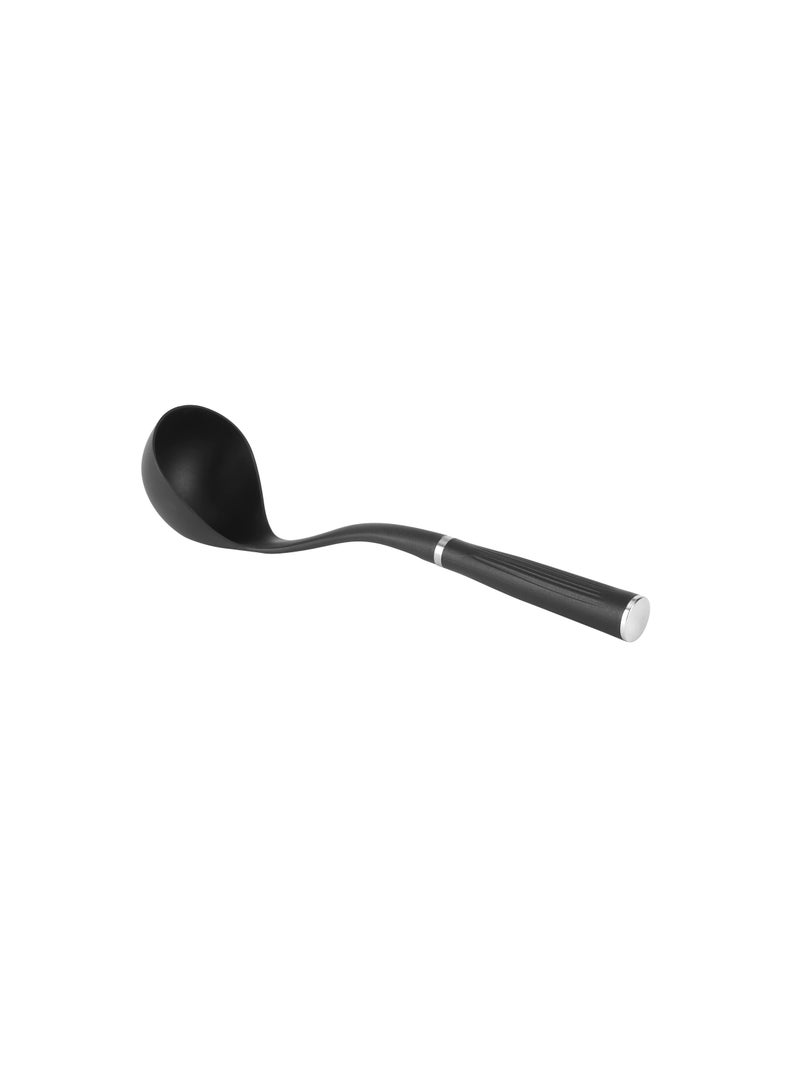 Royalford Royalford Royalford Nylon Soup Ladle- RF11922|Ideal For Serving Soup, Curry, Sauces black  - Image 1