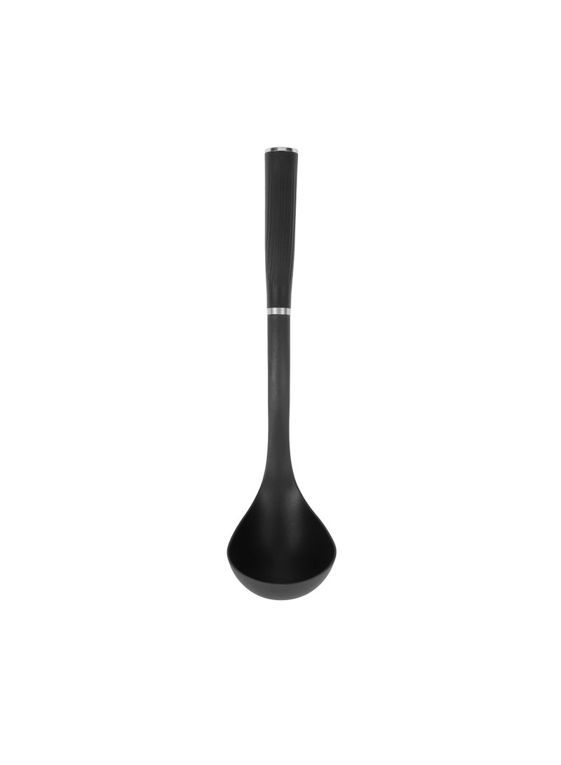 Royalford Royalford Royalford Nylon Soup Ladle- RF11922|Ideal For Serving Soup, Curry, Sauces black  - Image 2