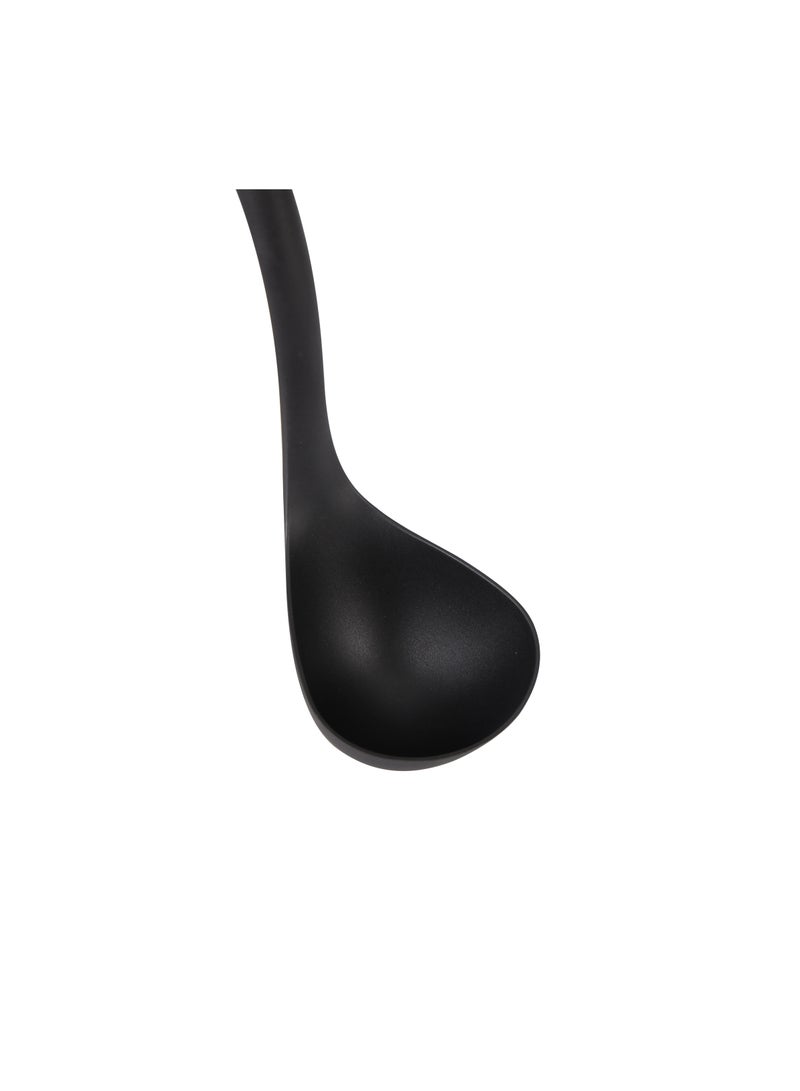 Royalford Royalford Royalford Nylon Soup Ladle- RF11922|Ideal For Serving Soup, Curry, Sauces black  - Image 4