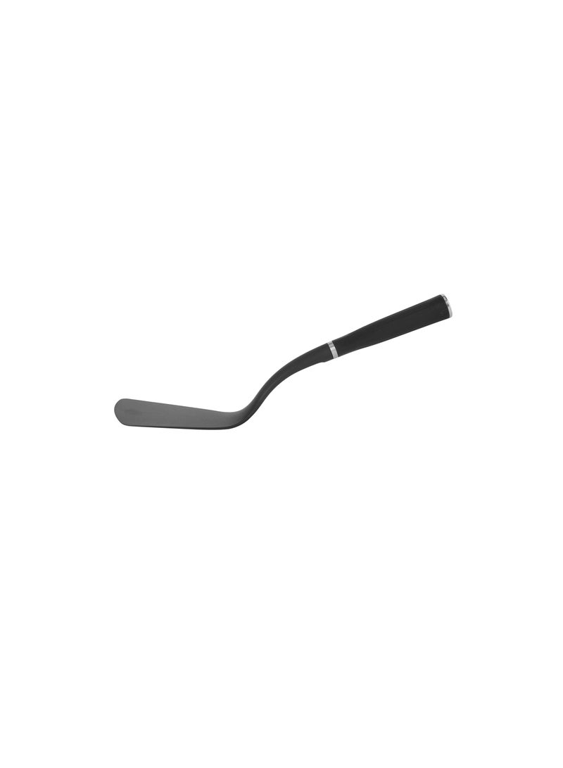 Royalford Nylon Turner- RF11917| Perfect for Flipping, Transferring and Tossing, Suitable for Non-Stick Cookware Black
