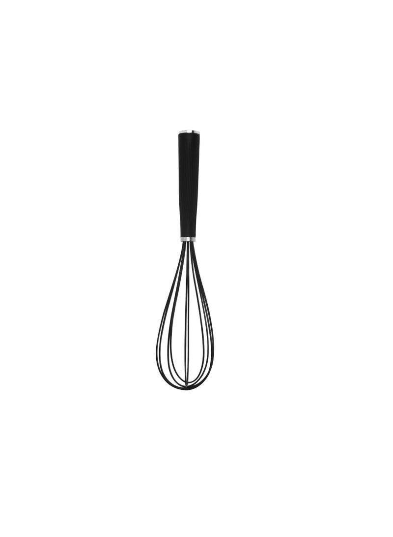 رويال فورد Royalford Nylon Egg Whisk- RF11924| With A Comfortable Handle And Ergonomic Grip Black  - Image 1