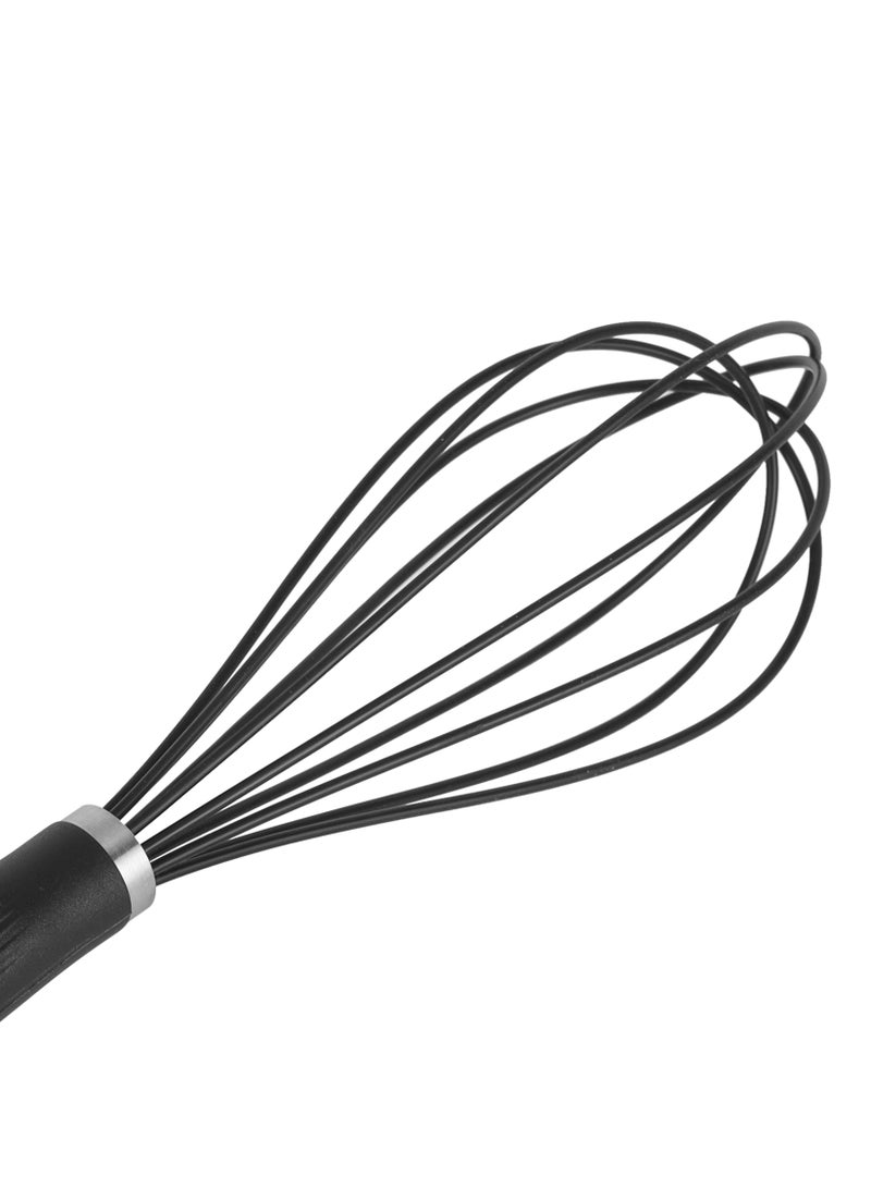 رويال فورد Royalford Nylon Egg Whisk- RF11924| With A Comfortable Handle And Ergonomic Grip Black  - Image 3