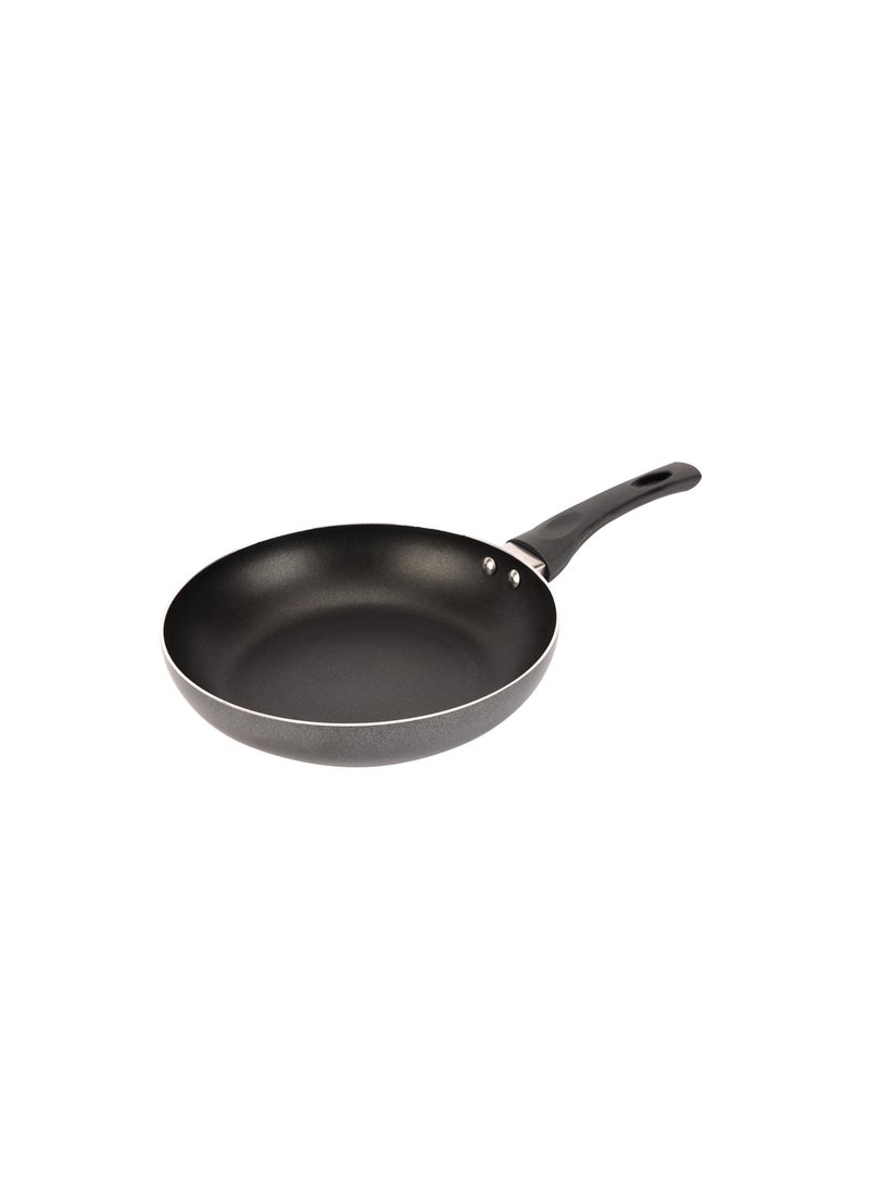 Royalford - Royalford 30 CM Nonstick Frypan- RF12103| Strong Press Aluminum Body With Non-Stick Coating And Heat Resistant Bakelite Handle Black - Image 1
