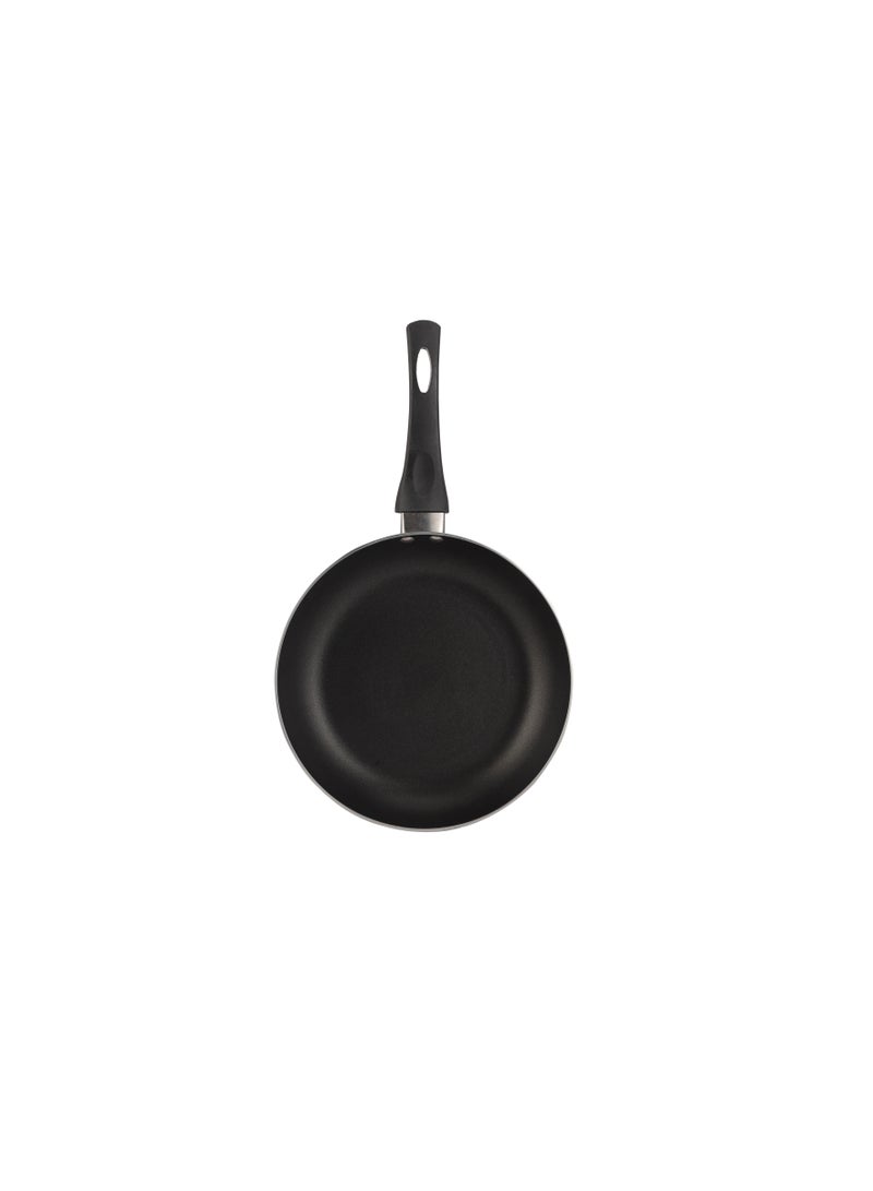 Royalford - Royalford 30 CM Nonstick Frypan- RF12103| Strong Press Aluminum Body With Non-Stick Coating And Heat Resistant Bakelite Handle Black - Image 1