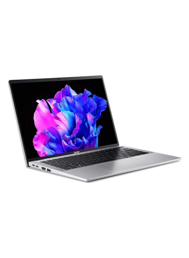 Acer - Swift Go SFG14 Ultra-Thin Laptop 14-Inch With WUXGA Touch Display, Core Ultra 5-125H 14 Cores Upto 4.5GHz/8GB LPDDR5 RAM/512GB SSD /Intel Arc Graphics/Windows 11 Home/ English Silver - Image 1