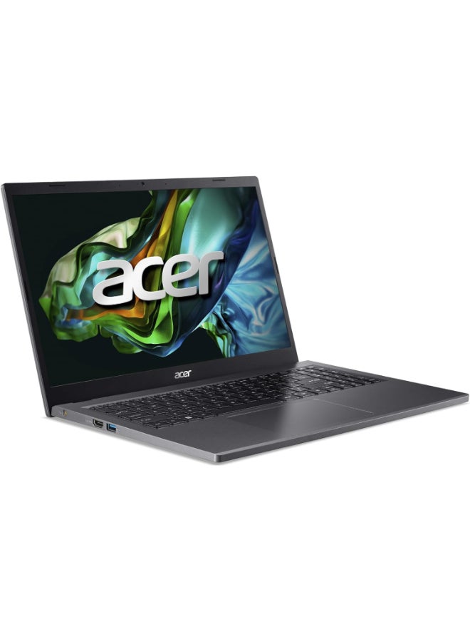 Acer Aspire 5 Laptop With 15.6-Inch FHD IPS Touch Display, Core i5-13420H Processor/16GB RAM/512GB SSD/Intel Iris UHD Graphics/Windows 11/ English Grey  - Image 2
