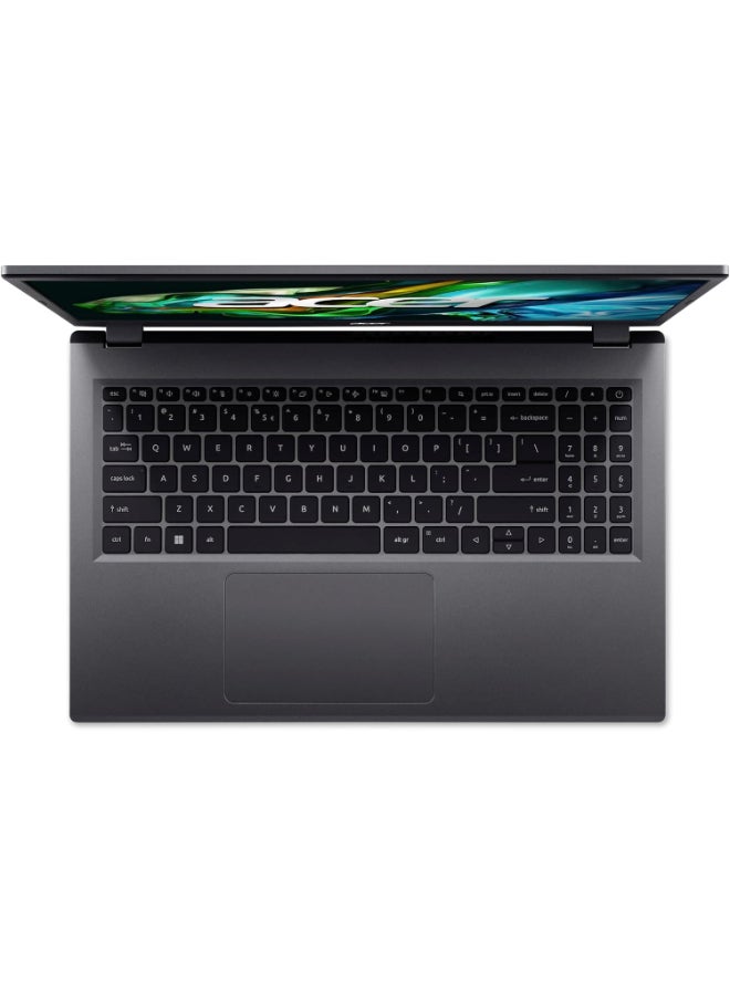 Acer Aspire 5 Laptop With 15.6-Inch FHD IPS Touch Display, Core i5-13420H Processor/16GB RAM/512GB SSD/Intel Iris UHD Graphics/Windows 11/ English Grey  - Image 4