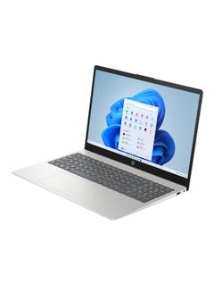 إتش بي 15-FD0095WM Laptop With 15.6-Inch FHD IPS Display, Core i5-1235U Processor/8GB RAM/256GB SSD/Intel Iris Xe Graphics/Windows 11 Home English Silver  - Image 3