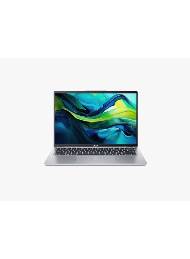 Swift Go SFG14 Ultra-Thin Laptop With 14-Inch WUXGA Touch Display, Core Ultra 7-155H 14 Cores Upto 4.5GHz/16GB LPDDR5 RAM/1TB SSD/Intel Arc Graphics/Windows 11 Home/ English Silver - pnsku/N70158190V/45/_/1741002612/361fbe2d-aa05-4601-9fa8-58f582ffdd6a