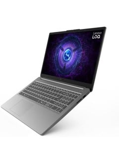 Lenovo LOQ Essential Gaming Laptop With 15.6-Inch FHD 144Hz  Notebook Intel Core i5-12450HX/ 8GB DDR5 RAM/ 512GB SSD/4GB NVIDIA GeForce RTX 2050/Windows11/ English Luna Grey  - Image 4