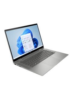 HP Envy x360 Convertible 2-In-1 Laptop With 15.6-Inch FHD IPS Display, Core i5-1335U Processer/8GB RAM/512GB SSD/Intel XE Graphics/Windows 11/ English Mineral Silver  - Image 4