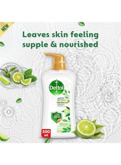 Dettol Green Tea And Bergamot Activ Botany Antibacterial Liquid Handwash White 500 Mlml  - Image 3