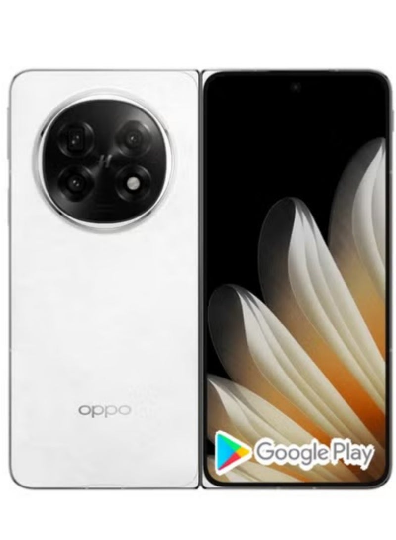 OPPO Find N5 5G Foldable Smartphone Misty White | 12GB RAM + 256GB Storage | 8.12" 2K LTPO AMOLED Inner Display | 6.62" FHD+ LTPO AMOLED Cover Display | Chinese Version | Snapdragon 8 Elite Processor | 50MP Triple Camera with Hasselblad Collaboration | 5600mAh Battery | 80W SuperVOOC Wired & 50W AIRVOOC Wireless Charging | ColorOS 15 Based on Android 15 | Google Play Store Supported  - Image 1