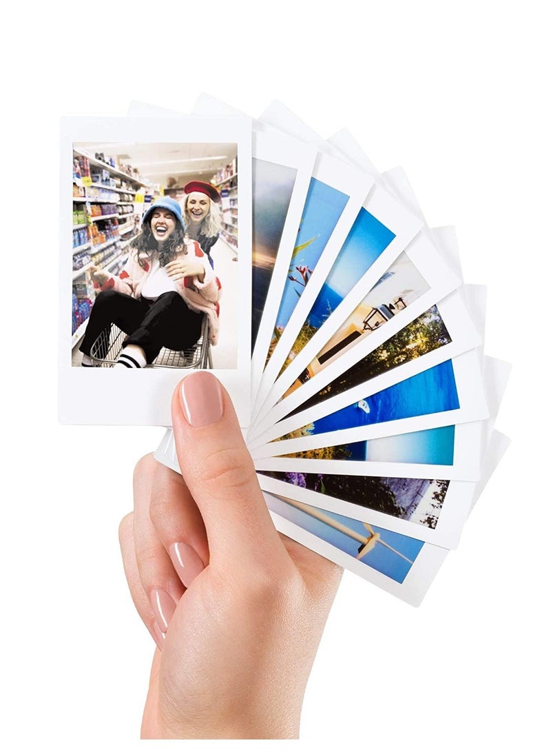 FUJIFILM - Party pack, Instax Film Mini, Bundle Of 10 Packs, 100 Shot film White border - Image 1