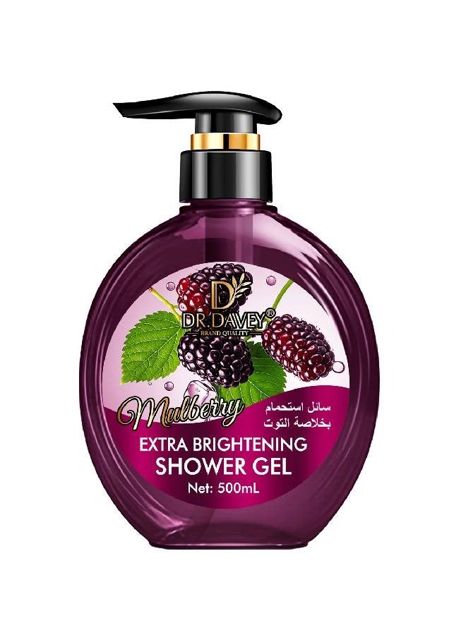 DR. DAVEY Mulberry Extra Brightening Shower Gel 500grams 