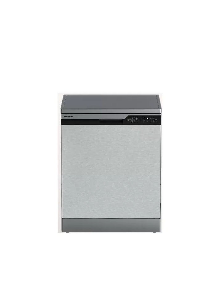 هيتاشي Dishwasher 15 Persons 6 Programs Inverter HNFP3630XB 15 L HNFP3630XB Silver 
