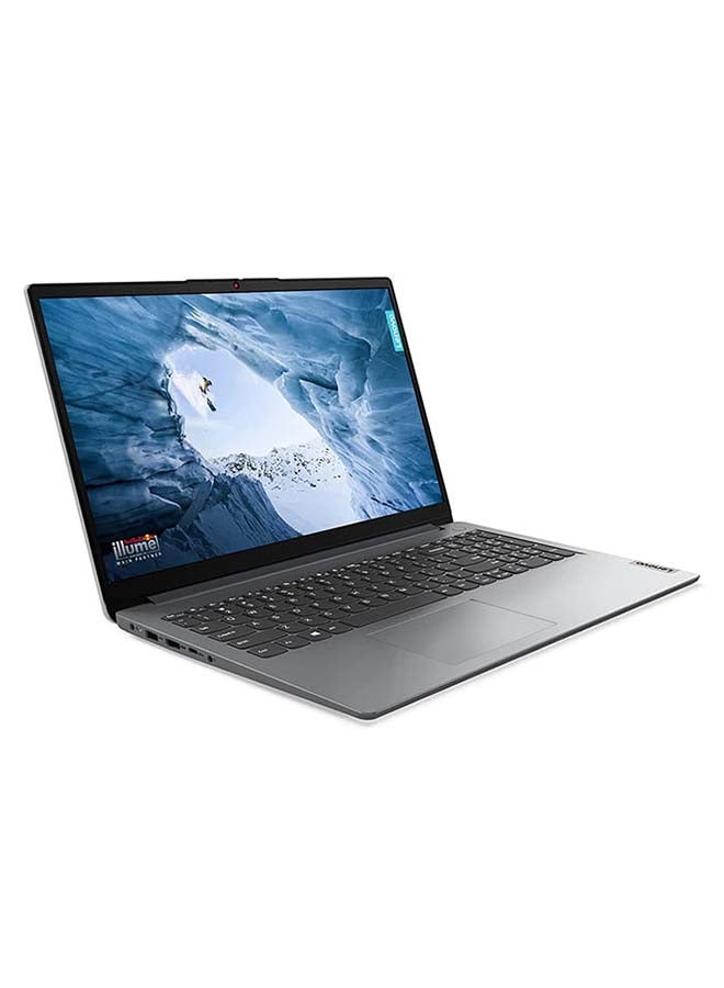 Lenovo - IdeaPad 1 15IAU7 (2024) Laptop With 15.6-Inch FHD Display, Core i3-1215U Processor/8GB RAM/256GB SSD/Intel UHD Graphics/Windows 11 Home English/Arabic Cloud Grey - Image 1