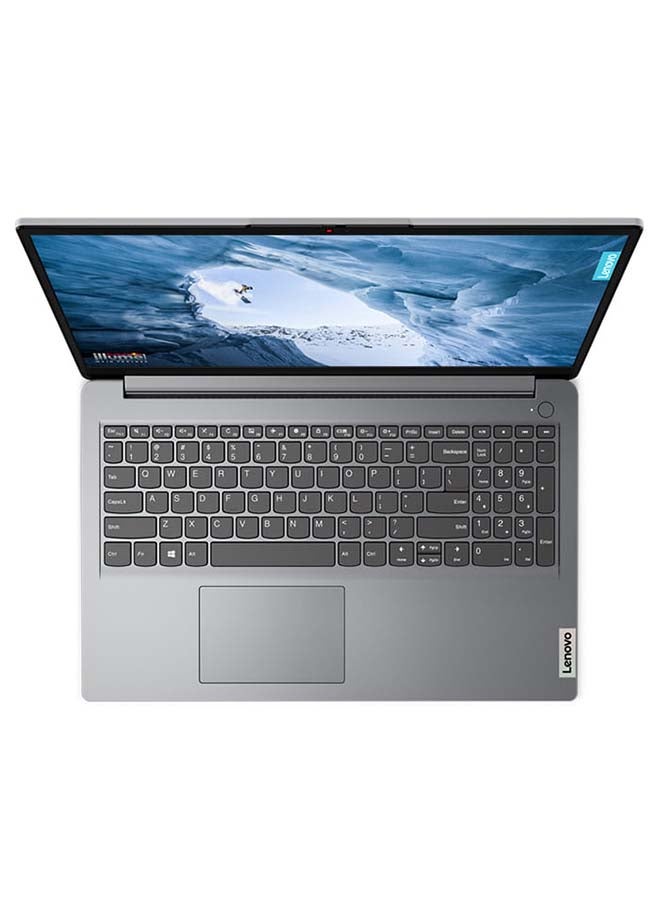 Lenovo - IdeaPad 1 15IAU7 (2024) Laptop With 15.6-Inch FHD Display, Core i3-1215U Processor/8GB RAM/256GB SSD/Intel UHD Graphics/Windows 11 Home English/Arabic Cloud Grey - Image 1