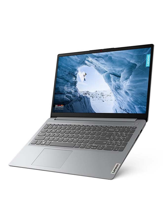Lenovo - IdeaPad 1 15IAU7 (2024) Laptop With 15.6-Inch FHD Display, Core i3-1215U Processor/8GB RAM/256GB SSD/Intel UHD Graphics/Windows 11 Home English/Arabic Cloud Grey - Image 1