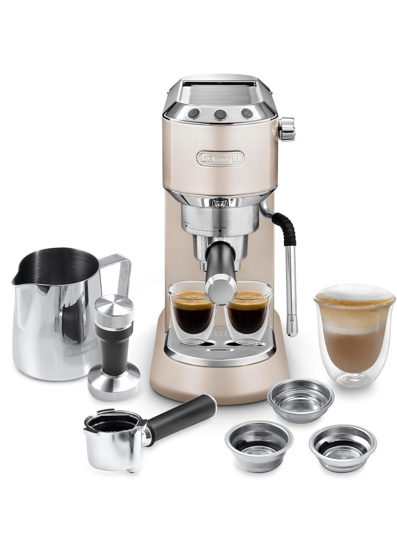 ديلونجي DeLonghi - Mac. Cafe Manual EC885.BG, Metallic Polycarbonate, Beige 1.1 L 1350 W EC 885.GY beig  - Image 1