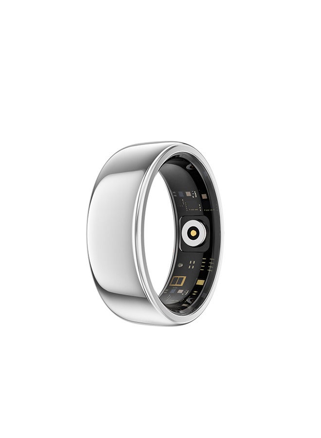 إيتيل - 220 mAh Smart Ring 10ATM Waterproof With Multiple Fitness Modes All-day Health Monitoring #11 Silver - Image 1