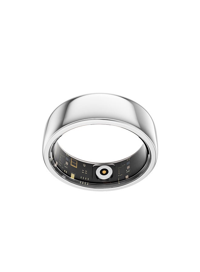 إيتيل - 220 mAh Smart Ring 10ATM Waterproof With Multiple Fitness Modes All-day Health Monitoring #11 Silver - Image 1