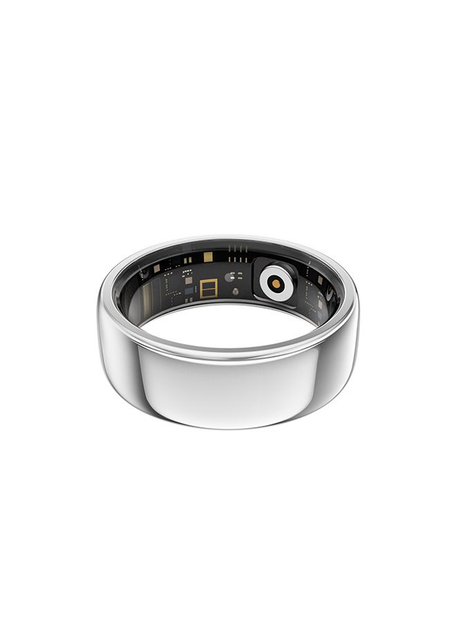 إيتيل - 220 mAh Smart Ring 10ATM Waterproof With Multiple Fitness Modes All-day Health Monitoring #11 Silver - Image 1