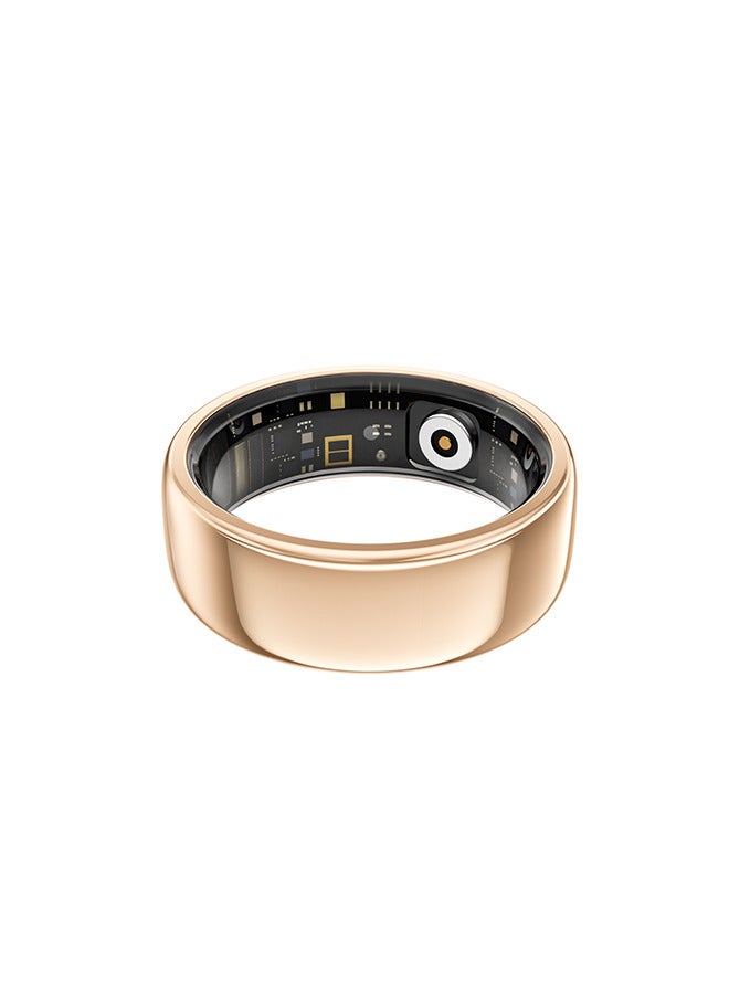 220 mAh Smart Ring 10ATM Waterproof With Multiple Fitness Modes All-day Health Monitoring #11 Gold