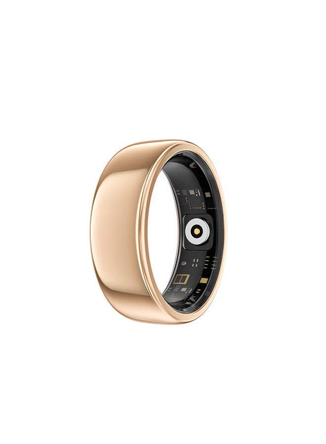 220 mAh Smart Ring 10ATM Waterproof With Multiple Fitness Modes All-day Health Monitoring #11 Gold