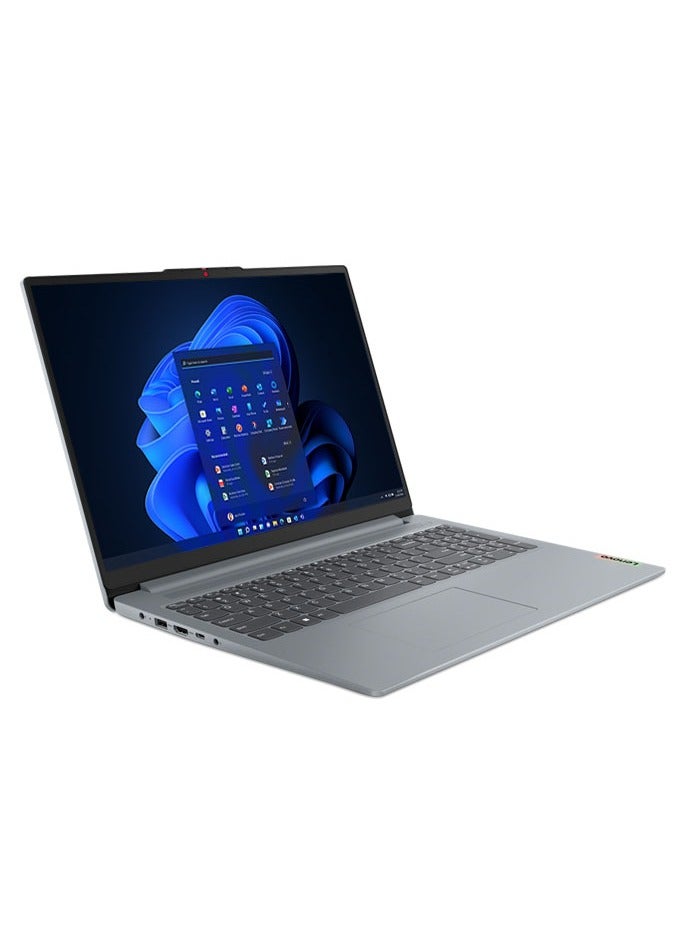 LENOVO IDEAPAD SLIM 3- CORE I7- up to 24g - 13620H - 16G DDR5 - 512SSD - INTEL - 15.6 DOS English/Arabic Arctic Grey - Image 2